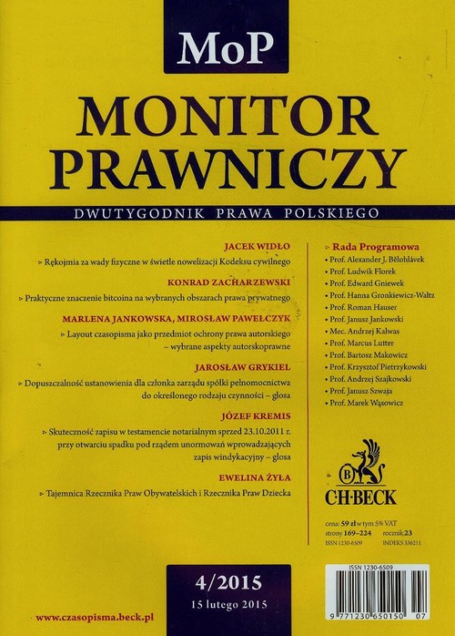 monitor prawniczy